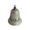 Lauscha Glöckchen "Fröhliche Weihnachten" um 1900