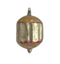 Ribbed glass kugel, Lauscha around 1910