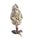 Lauscha Nikolaus / Santa auf Zwicker um 1910
