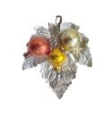 Gablonz fruits on a leaf around 1920