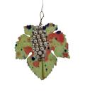 Gablonzer Glasornament, Trauben, um 1930