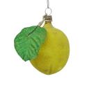 Glasornament Aprikose, um 1910