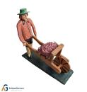 Nativity figure  " Man with barrow and grapes "