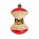 Rare Lauscha Christmas Kugel, circa 1920