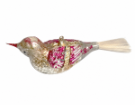 Songbird with fused-on pendant, around 1920