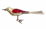 Lauscha song bird on clip