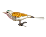 Lauscha song bird on clip
