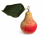 Spun cotton pear / fruit around 1920