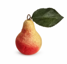 Spun cotton pear / fruit around 1920