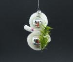 Gablonzer Glasornament mit Chenille - Eskimo, ~ 1960/1970