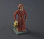 Grulich nativity figure - "Monk" (7 cm)