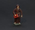Grulicher Krippenfigur " Mönch mit Buch " (5 cm)