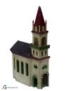 Gebäude Kirche für eine Krippe,  19. Jh.