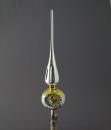 Christbaumspitze aus Glas