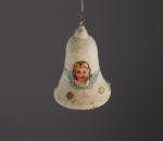 Glocke aus Watte mit Engel Oblate ~ 1920