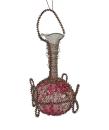 Wire wrapped Vase, ca. 1890/1900